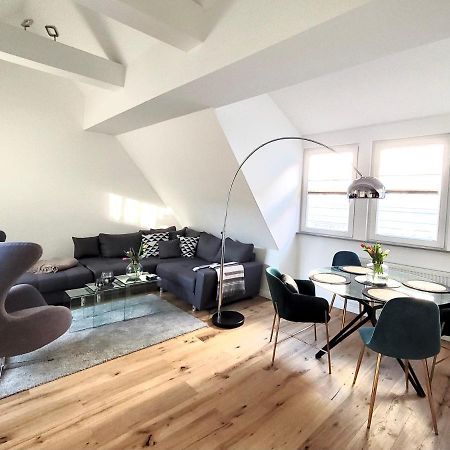 Das Stader Loft Mit Sonnenbalkon Buitenkant foto
