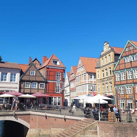 Das Stader Loft Mit Sonnenbalkon Buitenkant foto