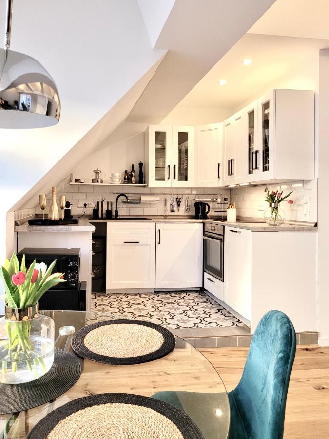 Das Stader Loft Mit Sonnenbalkon Buitenkant foto