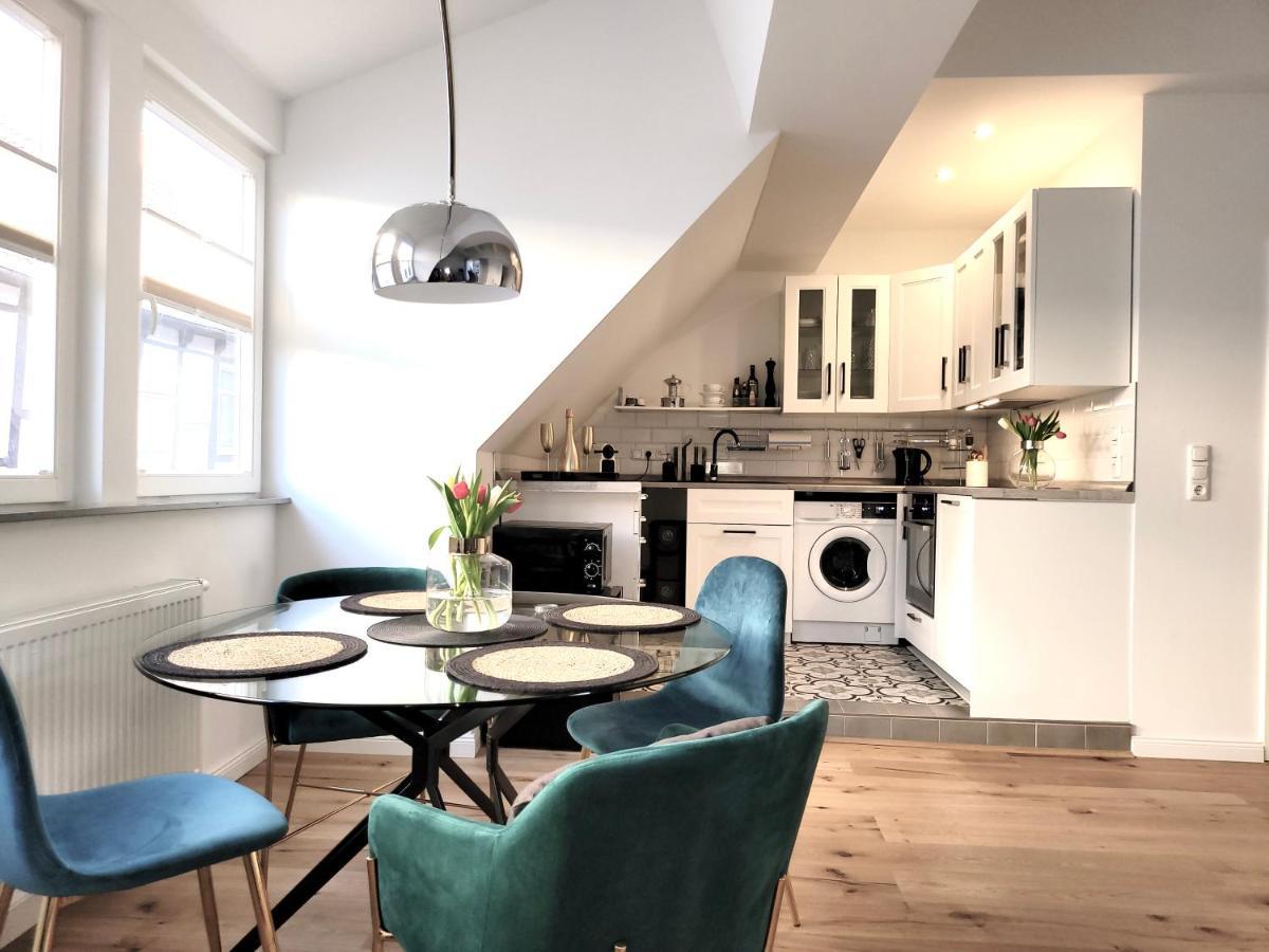 Das Stader Loft Mit Sonnenbalkon Buitenkant foto