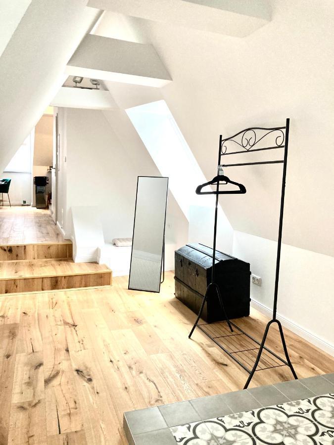 Das Stader Loft Mit Sonnenbalkon Buitenkant foto