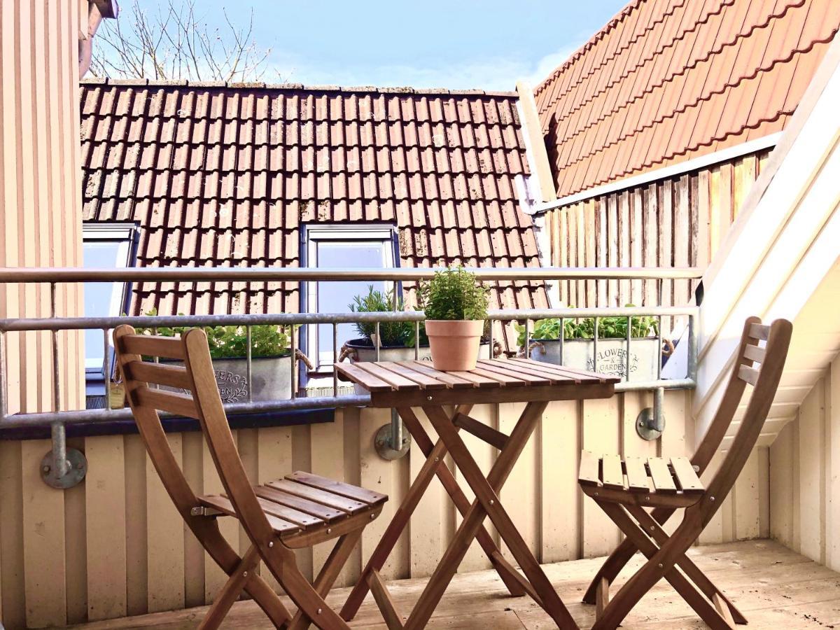 Das Stader Loft Mit Sonnenbalkon Buitenkant foto