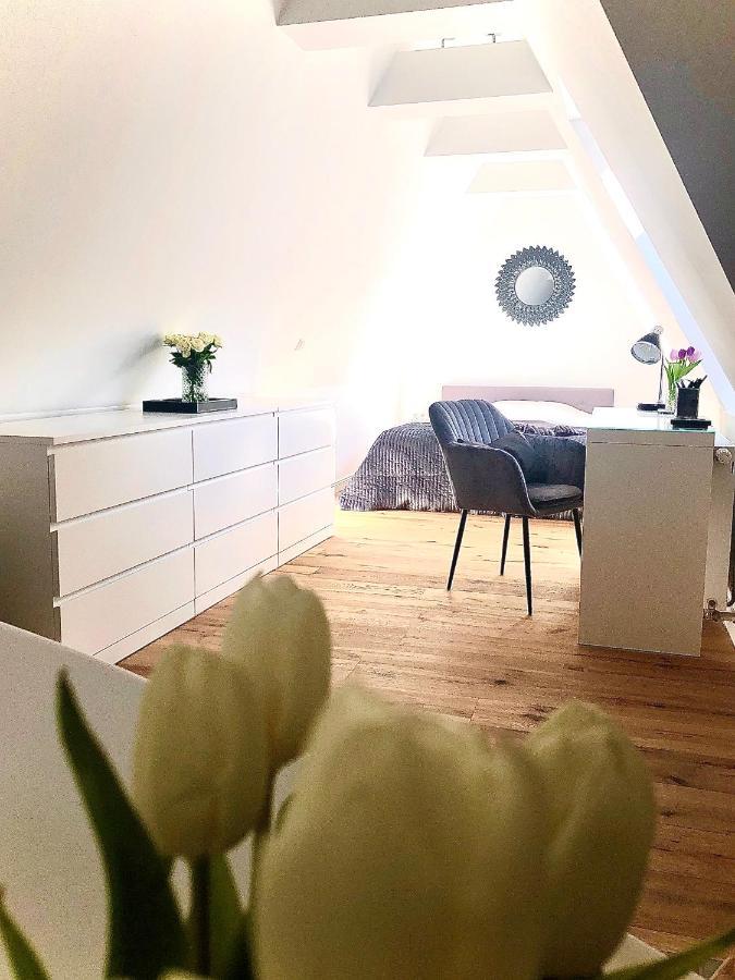 Das Stader Loft Mit Sonnenbalkon Buitenkant foto