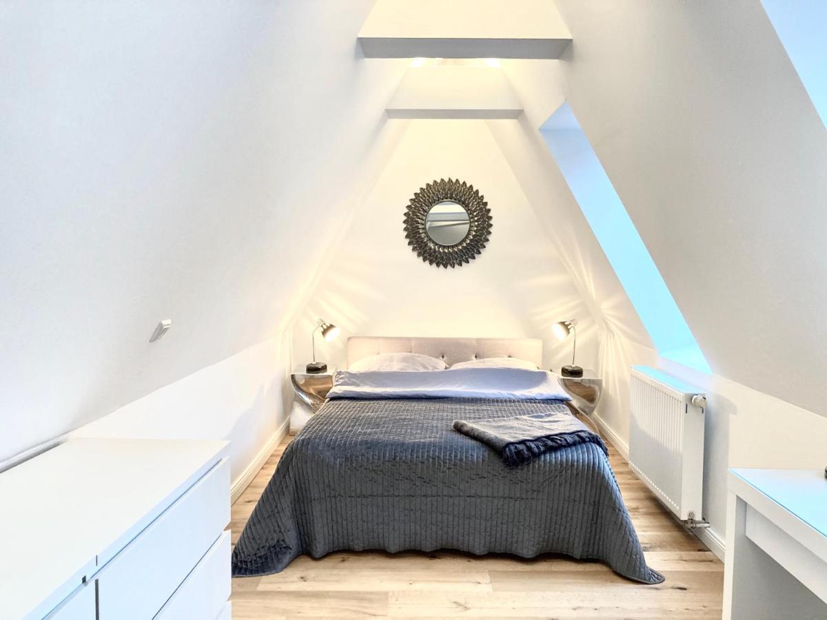 Das Stader Loft Mit Sonnenbalkon Buitenkant foto