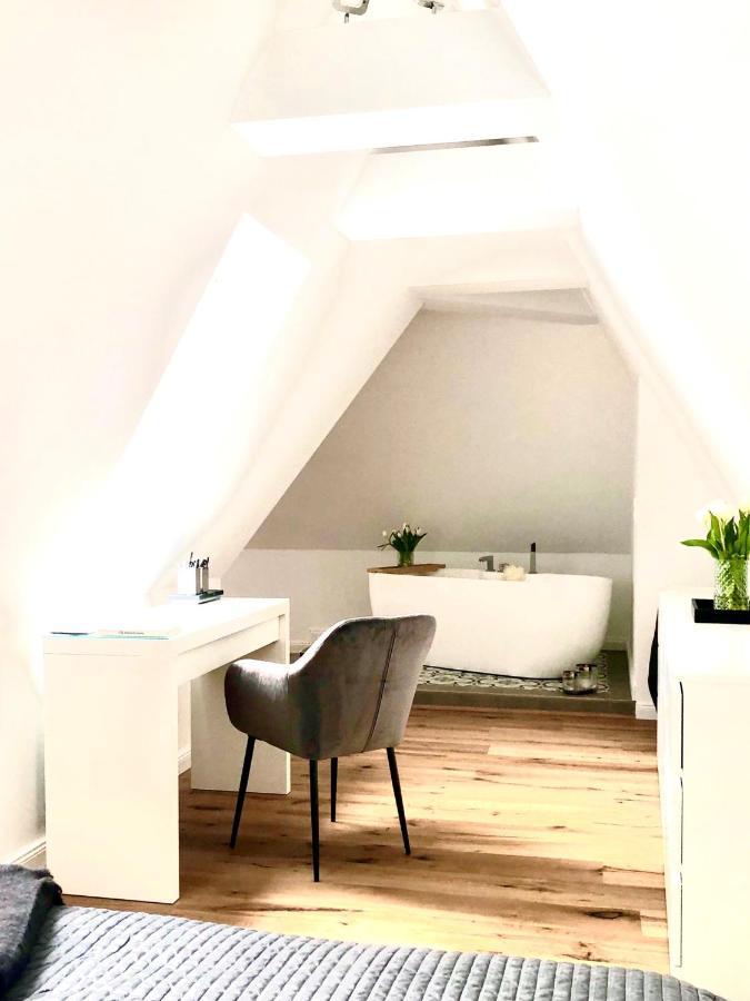 Das Stader Loft Mit Sonnenbalkon Buitenkant foto